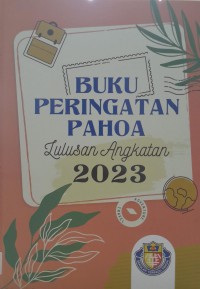 Buku Peringatan Lulusan 2023 Sekolah Terpadu Pahoa