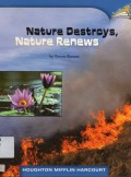 Houghton Mifflin Harcourt : Nature Destroys, Nature Renews (Lv T 4.3.11)