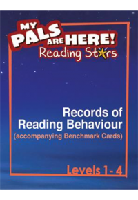 My Pals Are Here ! (Reading Stars) : Benchmark Cards (8 Cards) & Reading Behavior 1-4