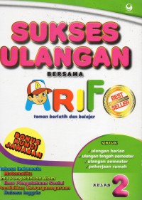 Sukses Ulangan Bersama Arif Kls 2 Sd