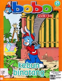 Bobo Junior No.21 Th. 18 (8 Januari 2020) : Kebun Binatang