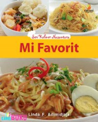 Seri Kuliner Nusantara : Mi Favorit