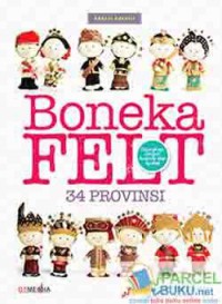 Boneka Felt 34 Provinsi