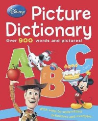 Disney Picture Dictionary Over 900 Words And Pictures!