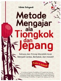 Metode Mengajar Ala Tiongkok Dan Jepang