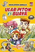 Ensiklopedia Animalia : Ular Piton vs Buaya