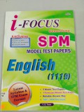 I Fokus Cemerlang-Spm- Model Test Papers English (1119)