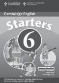 Cambridge Young Learners English Tests : Starters 6 (Answer Booklet)