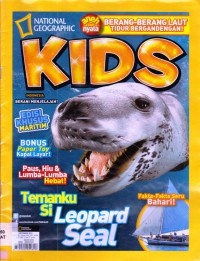 National Geographic Kids (September 12) : Temanku Si Leopard Seal