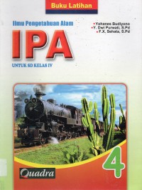 Ilmu Pengetahuan Alam Ipa Sd4 (Buku Latihan)