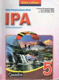 Ilmu Pengetahuan Alam Ipa Sd5 (Buku Latihan)