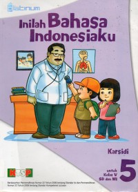 Inilah Bahasa Indonesiaku 5 Sd