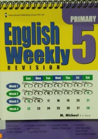 English Weekly Revision : Primary 5