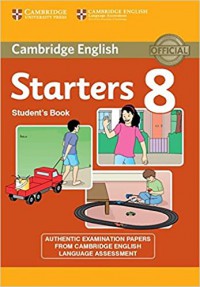 Movers 8 Answer Booklet (Cambridge English)