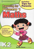 Preparing For Primary 1 Maths K2