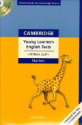 Cambridge Young Learners English Tests, Starters (Teacher'S Book, Student'S Book + Cd)