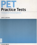 Pet Practice Tests : Without Key