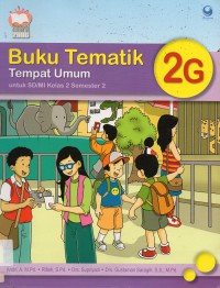 Buku Tematik 2G Tempat Umum (Ktsp)