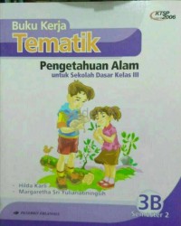 Buku Kerja Tematik 3B Pengetahuan Alam (Ktsp)