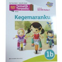 Tematik Terpadu (Kurikulum 2013) Tema : Kegemaranku 1B Untuk Sd/Mi Kelas 1