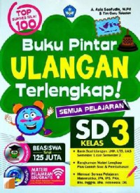 Buku Pintar Ulangan Terlengkap! Semua Pelajaran Sd Kelas 3