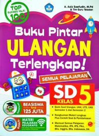 Buku Pintar Ulangan Terlengkap! Semua Pelajaran Sd Kelas 5