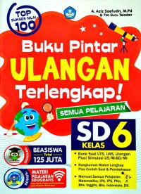 Buku Pintar Ulangan Terlengkap! Semua Pelajaran Sd Kelas 6