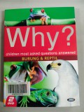 (2 Dvd) Why? : Children Most Asked Questions Answered (Burung & Reptil)