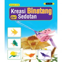 Kreasi Binatang Dari Sedotan