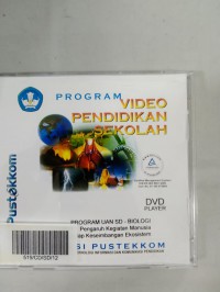 (Dvd) Program Un Sd - Biologi : Pengaruh Kegiatan Manusia Terhadap Ekosistem