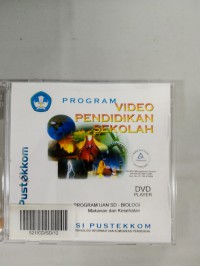 (Dvd) Program Un Sd - Biologi : Makanan Dan Kesehatan