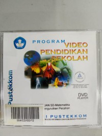 (Dvd) Program Un Sd - Matematika : Mengurutkan Pecahan