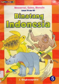 Mewarnai Dll : Binatang Indonesia