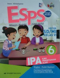 ESPS Untuk SD/MI Kelas VI IPA 6 (Kurikulum 2013 Revisi)?