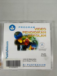 (Dvd) Program Un Sd - Matematika : Volume Bangun Ruang