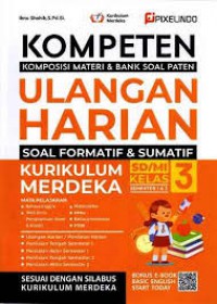 Kompeten Ulangan Harian Kurikulum Merdeka Kelas 3 SD/MI