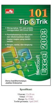 101 Tip & Trik Microsoft Excel 2003