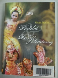 (Dvd) Pintar Menari Tari Pendet Dan Tari Panji Semirang