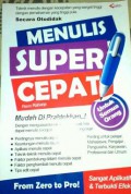 Menulis Super Cepat