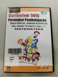 (1 Cd) Kurikulum 2013. Perangkat Pembelajaran Matematika Kls 4 & 5 Sd/ Mi Smt 1-2 (Edisi Revisi 2017)