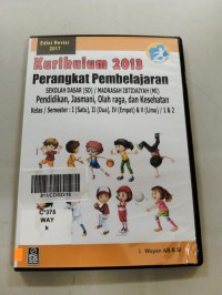 (1 Cd) Kurikulum 2013. Perangkat Pembelajaran Penjasorkes Kls 1,2,4 & 5 Sd/ Mi Smt 1-2 (Edisi Revisi 2017)