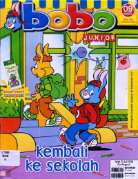 Bobo Junior No. 09 Th. 17 (25 Juli 2018) : Kembali Ke Sekolah