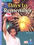 Pearson Four Corners Series (Middle Primary A) : Days To Remember