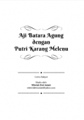 Aji Batara Agung dengan Putri Karang Melenu