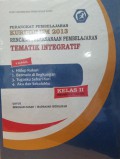 Perangkat Pembelajaran Kurikulum 2013 & Rencana Pelaksanaan Pembelajaran Tematik Integratif (Kelas 2 Semester Ganjil) (+1Cd)