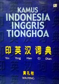 Kamus Indonesia-Inggris-Tionghoa