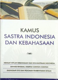 Kamus Sastra Indonesia Dan Kebahasaan