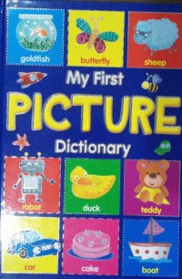 My First Picture Dictionary (Blue)