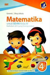 Matematika Untuk Sd/Mi Kelas Iv Kurikulum 2013 Yang Disempurnakan