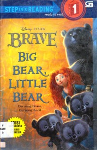 Step Into Reading Step 1 : Brave. Big Bear Little Bear (Beruang Besar, Beruang Kecil)